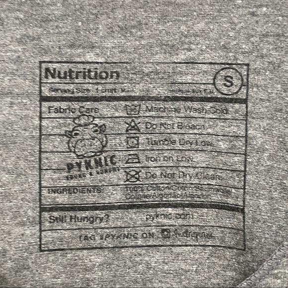 PYKNIC Follow Your Gut Racerback Tank Small - Picture 5 of 5